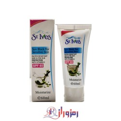 ضد آفتاب stives بدون رنگ مناسب پوستهای حساس حجم 60 میل
